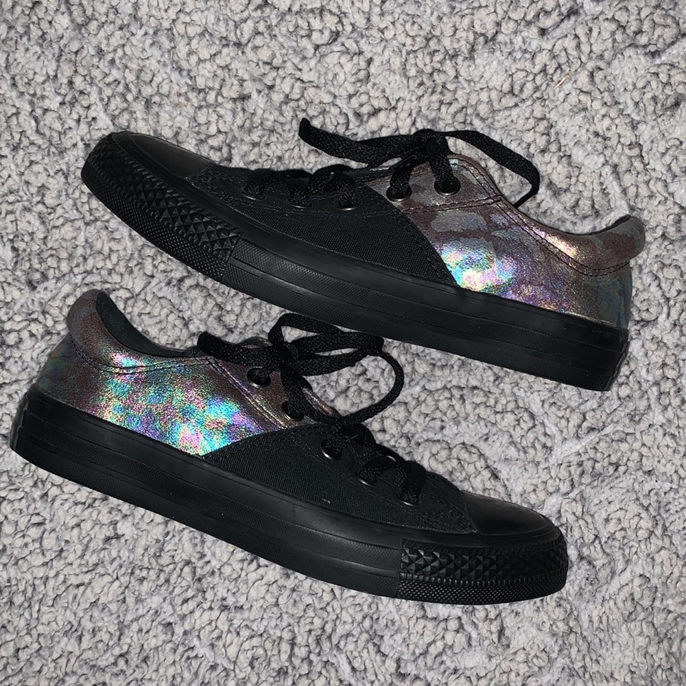 Converse Iridescent / Hologram Black Sneakers — 6